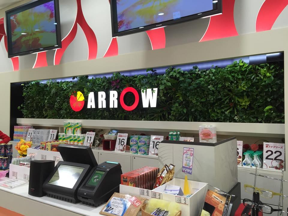 壁面緑化 【 屋外:カセット式壁面パネル使用 】 33の施工写真3