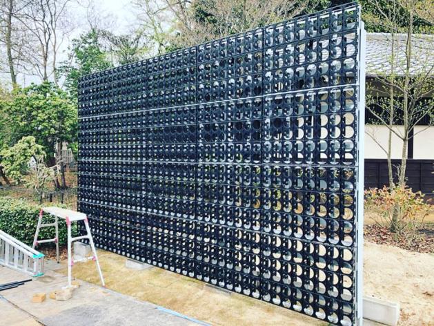 立体花壇47の施工写真2