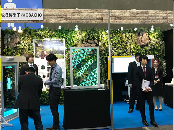 造花壁面緑化【Decopla使用】42の施工写真