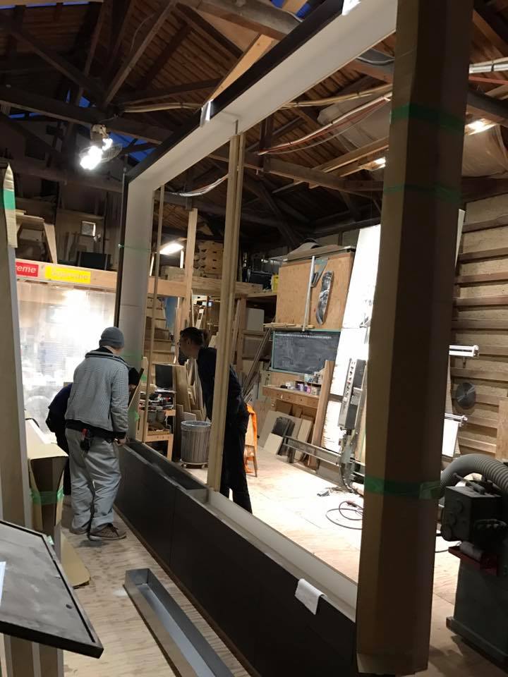壁面緑化 【 屋内:プラティコ式壁面緑化パネル使用 】 147の施工写真2