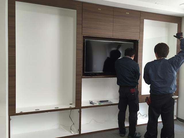 壁面緑化 【 屋内:プラティコ式壁面緑化パネル使用 】 28の施工写真2