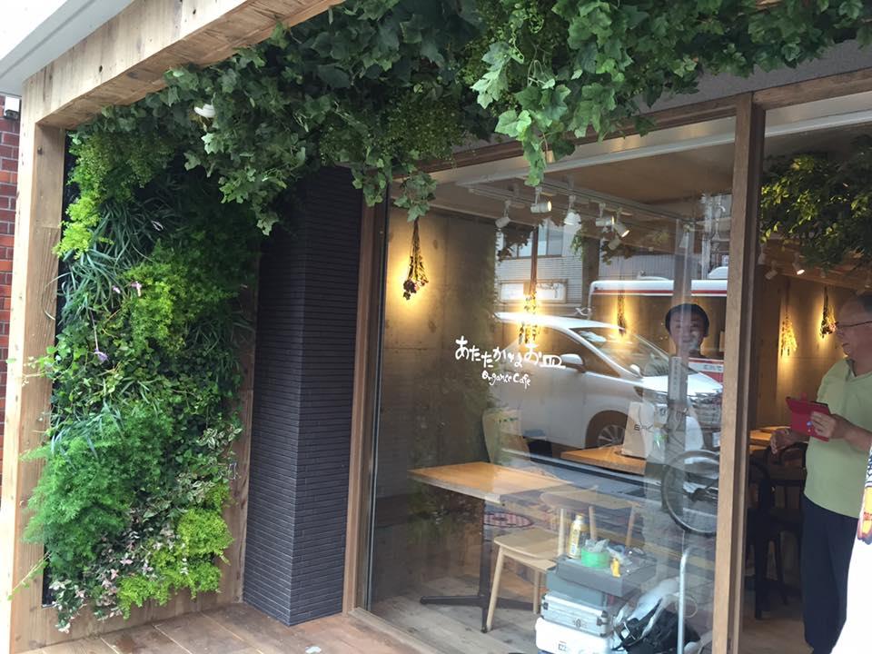 壁面緑化 【 屋外:カセット式壁面パネル使用 】 15の施工写真3