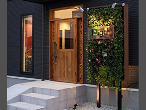 壁面緑化【屋外:カセット式壁面パネル使用】21の施工写真